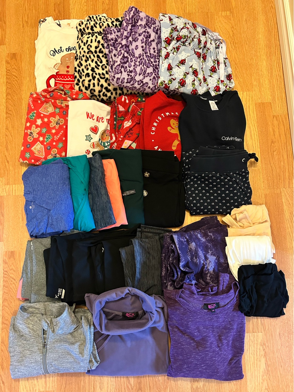 Women’s Clothing Bundle Athletic Wear PJs Tops Tanks some NWT Size L